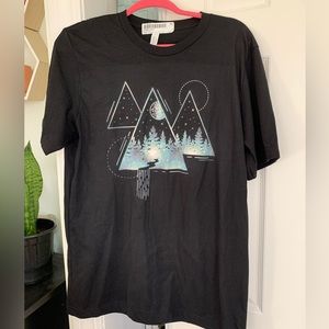 Custom T Shirt with mountain design